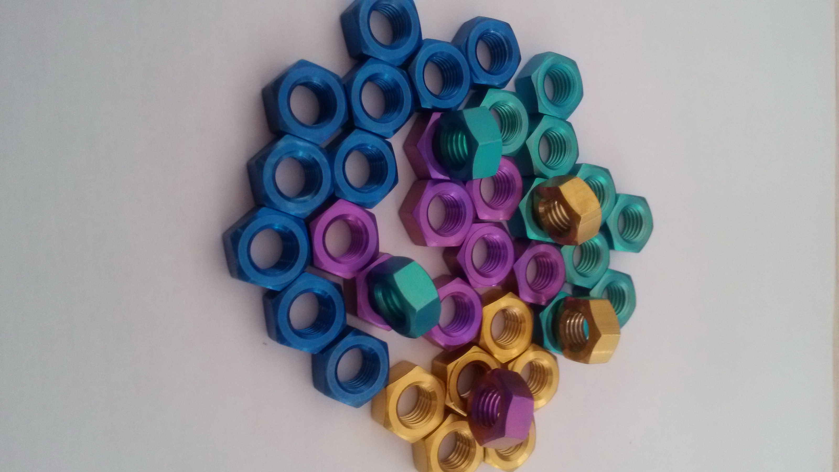 Titanium Bolt GR5 Colorful Titanium Socket Head Cap Screws